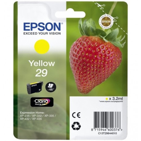 Epson Cartouche Fraise Encre Claria Home Jaune - Epson