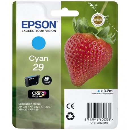 Epson Cartouche Fraise Encre Claria Home Cyan - Epson
