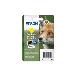 Epson T1284 cartouche dencre jaune capacité standard 3.5ml RF-AM blister - Epson