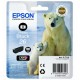 Epson 26 cartouche d encre photo noir capacité standard 4.7ml 200 photos blister sans alarme - Epson