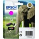 Epson 24 cartouche encre Magenta capacité standard 4.6ml 360 pages RF-AM blister - Epson