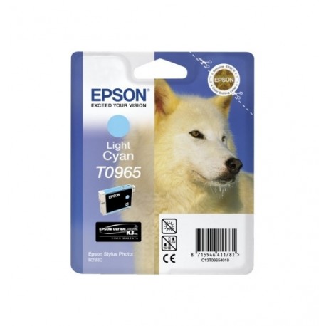 Epson T0965 inktcartridge licht Cyan standard capacity 11.4ml Blister - Epson