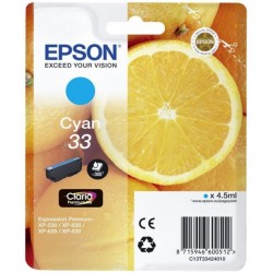 Epson Cartouche Oranges Encre Claria Premium Cyan - Epson