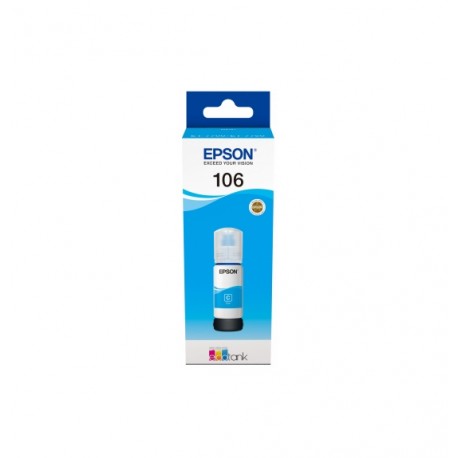 Epson 106 EcoTank Cyan ink bottle 1 x 70 ml - Epson