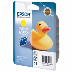 Epson T0554 inktcartridge Yellow standard capacity 8ml 290 Pages Blister - Epson