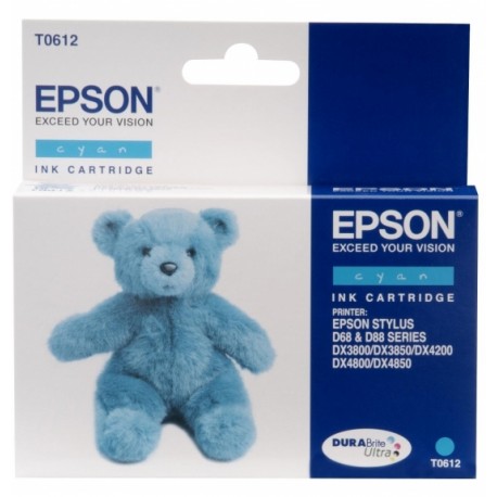 Epson T0612 inktcartridge Cyan standard capacity 8ml 250 Pages Blister - Epson