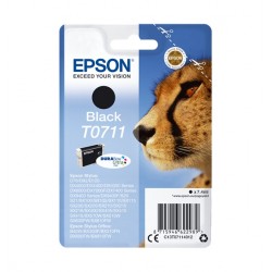 Epson T0711 cartouche d encre noir capacité standard 7.4ml RF-AM blister multi tag - Epson