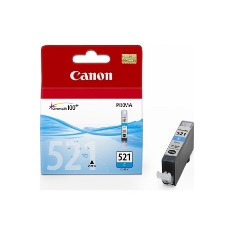 Canon CLI-521C inktcartridge Cyan standard capacity 9ml 505 Pages - Canon