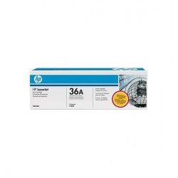 HP CB436A 36A Black Toner Cartridge - HP