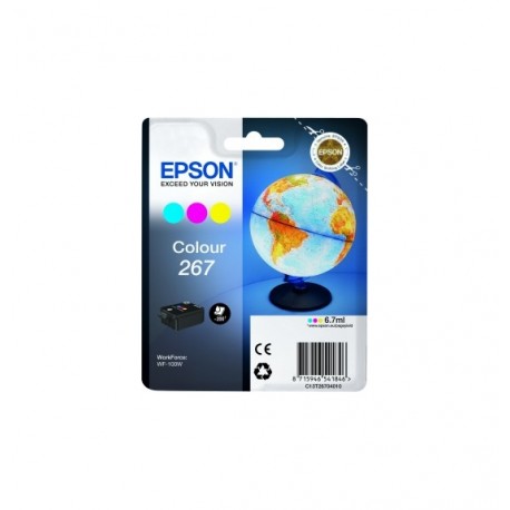 Epson InkCart/267 3 Colour f WF-100W RF+AM - Epson