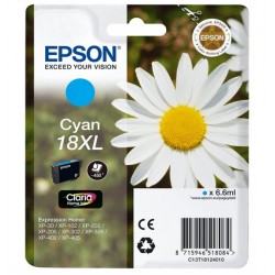 Epson 18XL cartouche dencre cyan haute capacité 6.6ml 450 pages blister sans alarme - Epson