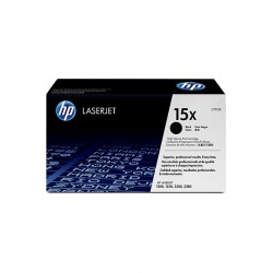 HP C7115X 15X Black High Yield Toner Cartridge - HP