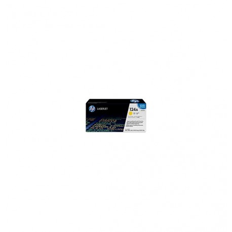 HP Q6002A 124A Yellow Toner Cartridge - HP