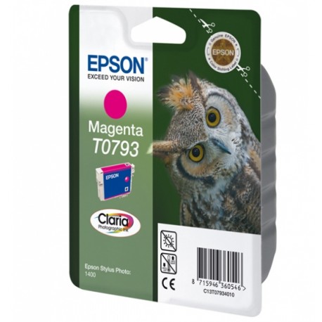 Epson T0793 inktcartridge Magenta standard capacity 11ml Blister - Epson