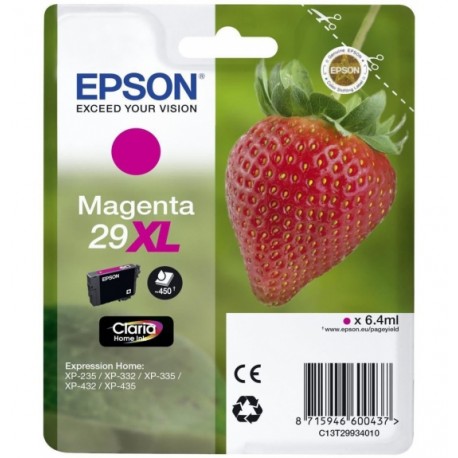 Epson Cartouche Fraise Encre Claria Home Magenta XL - Epson