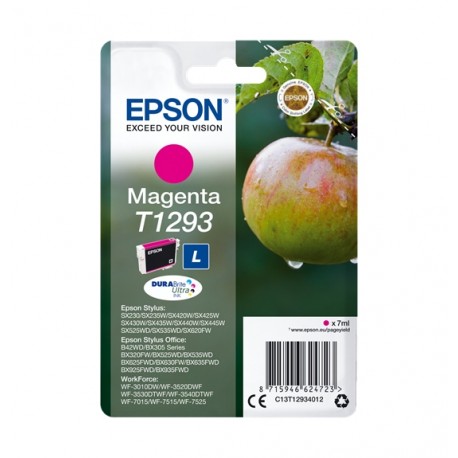 Epson T1293 cartouche d encre Magenta haute capacité 7ml blister sans alarme - Epson