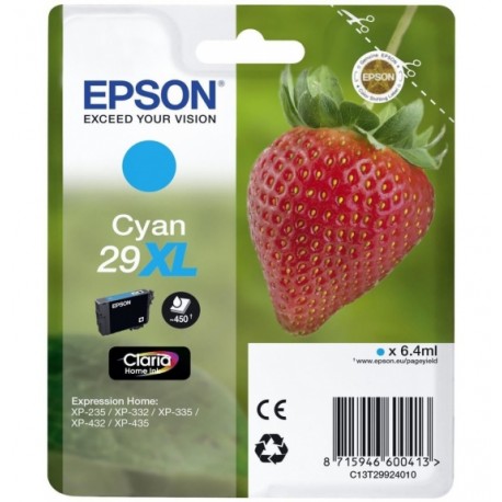 Epson Cartouche Fraise Encre Claria Home Cyan XL - Epson