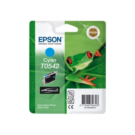 Epson T0542 inktcartridge Cyan standard capacity 13ml 400 Pages Blister - Epson