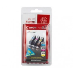 Canon BJ Cartridge CLI-521 C/M/Y Pack - Canon