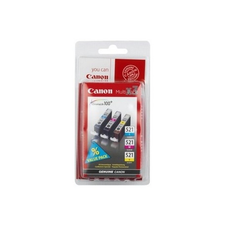 Canon BJ Cartridge CLI-521 C/M/Y Pack - Canon