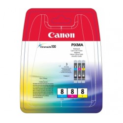 Canon BJ Cartridge CLI-8 C/M/Y Multi pack - Canon