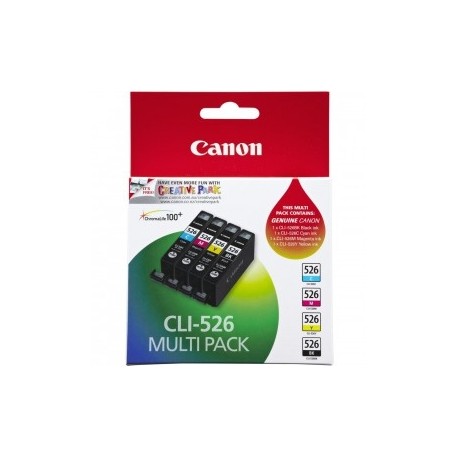 Canon CLI-526 C/M/Y/BK PHOTO VALUE BL - Canon