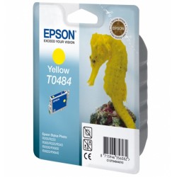 Epson T0484 inktcartridge Yellow standard capacity 13ml 430 Pages Blister - Epson