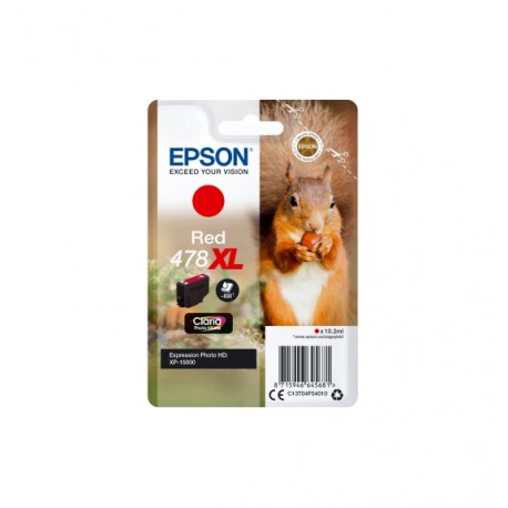 Epson Ink/478XL Squirrel 10.2ml RD - Epson