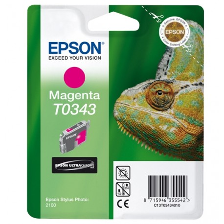 Epson T0343 Magenta Cartridge - Epson