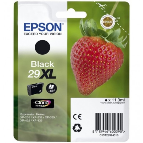 Epson Cartouche Fraise Encre Claria Home Noir - Epson