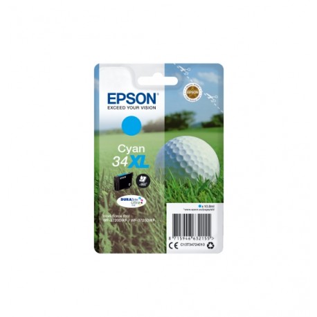 Epson Ink/34XL Golf Ball 10.8ml CY - Epson