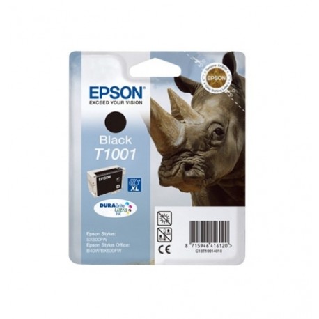Epson T1001 inktcartridge Black standard capacity 25.9ml Blister - Epson