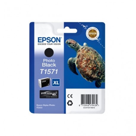 Epson T1571 inktcartridge Black standard capacity Blister - Epson