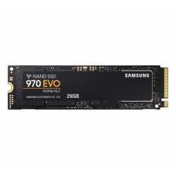 SSD Type M.2 M.2 - 250Gb - EVO 970 - PCIe 3.0 x4 NVMe 1.2 - 3400/1500Mo/s - Samsung