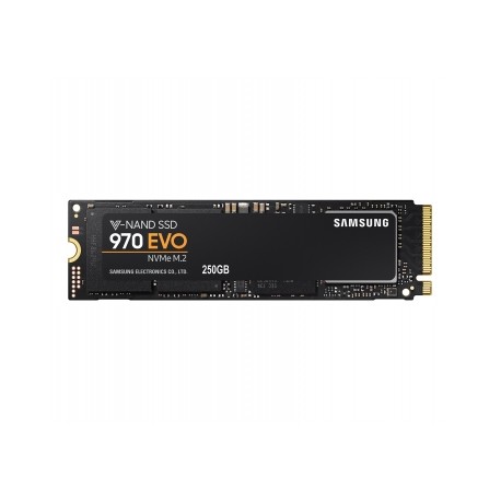 SSD Type M.2 M.2 - 250Gb - EVO 970 - PCIe 3.0 x4 NVMe 1.2 - 3400/1500Mo/s - Samsung
