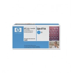 HP Q6471A 502A Cyan Toner Cartridge - HP