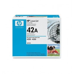 HP Q5942A 42A Black Toner Cartridge - HP