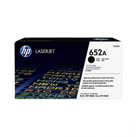 HP HP Toner/652A Black LaserJet Cartridge - HP