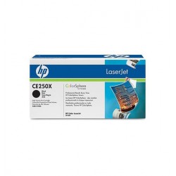 HP CE250X 504X Black High Yield Toner Cartridge - HP