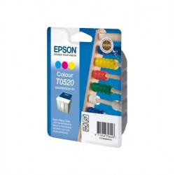 Epson T0520 inktcartridge 3 Colors standard capacity 35ml 300 Pages Blister - Epson