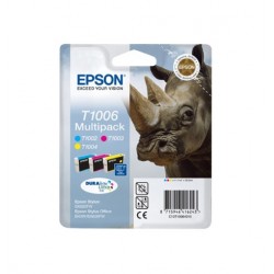 Epson T1006 inktcartridge 3 Colors standard capacity 3 x 11.1ml 3-pack blister - Epson
