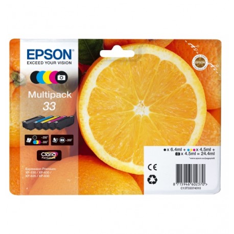 Epson Ink/33 Oranges CMYKPk - Epson