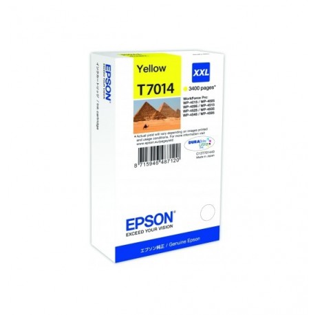 Epson WP4000/4500 inktcartridge Yellow extra high capacity 3.400 Pages Blister - Epson