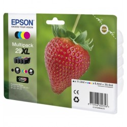 Epson Multipack Fraise - Encre Claria Home Noir Cyan Magenta Jaune (XL) - Epson