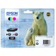 Epson 26XL inktcartridge Black and 3 Colors high capacity 41,3ml Blister - Epson