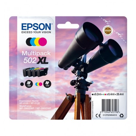 Epson Ink/502XL Binocular CMYK - Epson