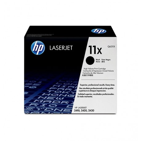 HP Q6511X 11X Black High Yield Toner Cartridge - HP