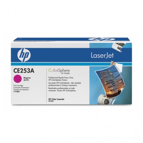 HP CE253A 504A Magenta Toner Cartridge for CP3520 - HP