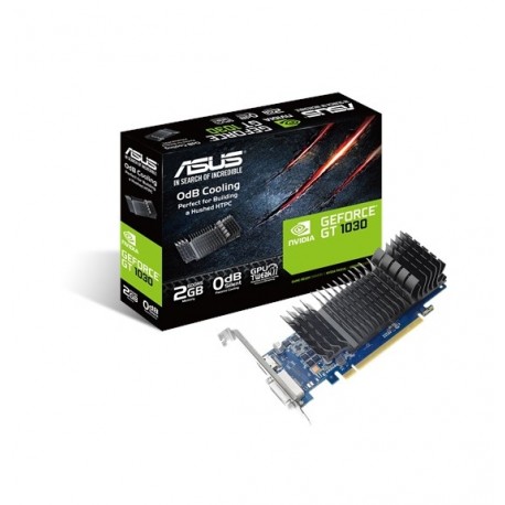 Asus GF GT1030-SL-2G-BRK PCIE3 2GB GDDR5 1227MHZ DVI HDMI