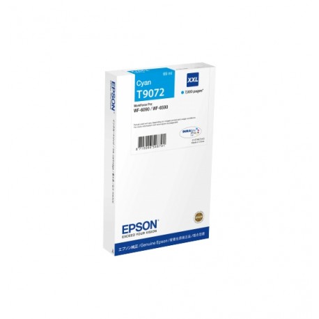 Epson Ink Cart/T9072 WF-6xxx Cyan XXL - Epson
